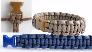 How to Make a Basic Cobra Paracord Survival Bracelet