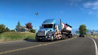 Silence ça tourne ! ┃On part pour notre 1er live sur American Truck Simulator (ATS)