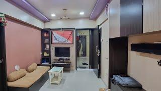 1Bhk furnished flat for sale || Oc Master Bedroom || #Cinemax_Beverly_park|| #Mira_road_East ||