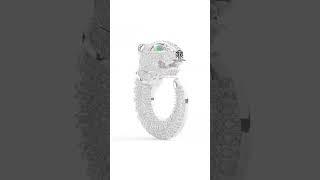 This Diamond Panther Ring ROARS Luxury! .  Are you ready to roar?  #shorts