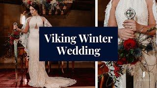 Viking Winter Wedding Ideas | Pink Book Wedding Inspiration