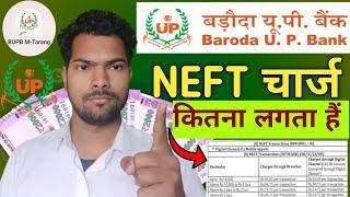 BUPB M-Tarang Neft Charges 2024 | Baroda UP Bank New NEFT Charges | BUPB NEFT Charges Kitna Hai