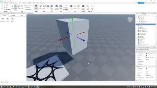 Роблокс Студио урок 1/как закрепить объект в воздухе