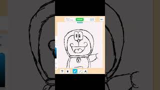 ROBLOX SPEED DRAWING DORAEMON  #roblox