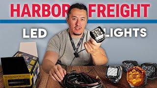 Harbor Freight ROADSHOCK LED Off-Road Light vs. Other Brands | Does the Underdog Outperform?