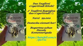  Duo Taqdirni o'zgartiradi kitobi!Narxi99.000/Dastavka bor/Buyurtma uchun Havola komentariyada!