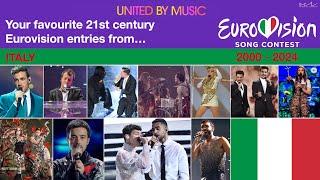  Italy at Eurovision: Your favourite entries 2000-2024