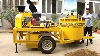 M7MI mobile hydraform interlocking brick machine