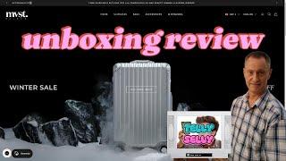MVST Essential Luggage Unboxing & Review – The Best Travel Suitcase?