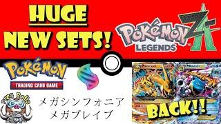 Mega Pokémon are Coming BACK to the Pokémon TCG! First Legends ZA Set Revealed!? (Pokémon TCG News)