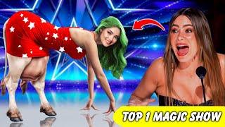 World-Class Magician Sacred Riana Shocks Judges with Haunting Magic | AGT 2024 Golden Buzzer