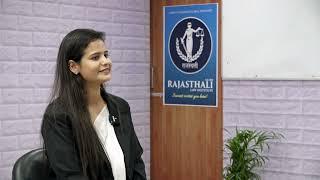 PARUL JAIN I RJS 2022 #rajasthali #law #institute  #judiciaryexams