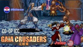 Gaia Crusaders Co-op Juno & Obiiwan 1CC