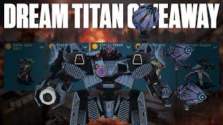  How Bad Will The Nerf Hit This F2P's Hangar? War Robots Dream Hangars + Dream Titan Giveaway!