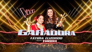 ¡Yuridia y Fátima Elizondo son las ganadoras de La Voz 2022! | La Voz 2022