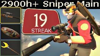 The Silent Assassin2900h+ Sniper Main Experience (TF2 Gameplay)