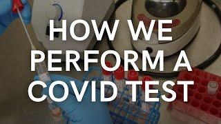 How We Perform a COVID Test at Microbix Biosystems Inc.