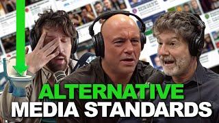 Joe Rogan, Bret Weinstein and the horrifyingly low standards in Alternative Media