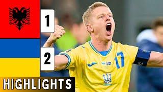 Albania vs Ukraine 1-2 EXTENDED HIGHLIGHTS | Zinchenko Goal Celebration | Nations League 2024