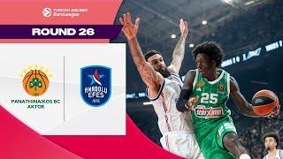 Nunn BREAKS Defense APART | Panathinaikos - Anadolu Efes | BASKETBALL HIGHLIGHTS R26 2024-25