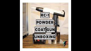 RC-1 Powder Coat Gun by Royal Coats Powder Coating Unboxing