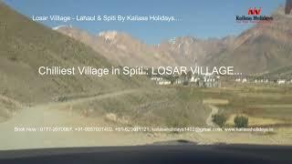 Losar Village Lahaul & Spiti By Kailasa Holidays