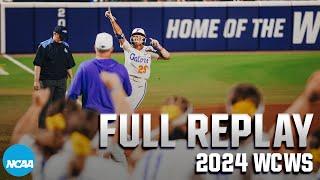 Florida vs. Oklahoma State: 2024 Women's College World Series | FULL REPLAY