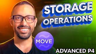Aptos MOVE Smart Contracts - ADVANCED P4 - Storage Operations