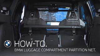 How-To: BMW Luggage Compartment Partition Net.