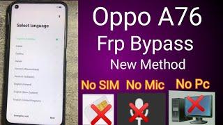 Oppo A76 Frp bypass|Frp bypass oppo A76 Cph 2375|Oppo A76 remove Google account