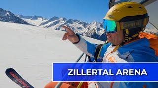  Narty w Zillertal Arena - największym ośrodku narciarskim w Zillertal (Vlog196)