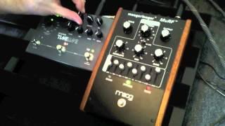 MOOG MuRF MF-105 Moogerfooger and Strymon Timeline Delay