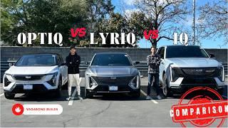 Electric Cadillac: IQ vs LYRIQ vs OPTIQ