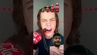 Coca Colla Eating Mukbang Challenge | ASMR Eating| Mukbang Eating #asmr #asmreating  #greenscreen