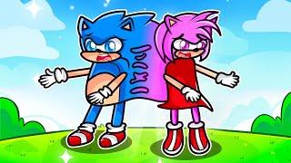 SONIC AND AMY ARE STUCK TOGETHER!