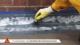 Sika Premium Balcony System Sikafloor 405 - How To