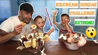 MEGA ICE CREAM SUNDAE CHALLENGE! | LAKAP JUNIOR