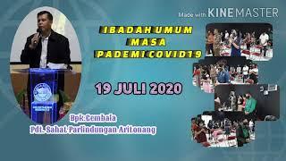 Ibadah Umum masa pademi covid19 190720