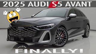 WORLD PREMIERE! 2025 AUDI S5 AVANT - MOST BEAUTIFUL AUDI RIGHT NOW??