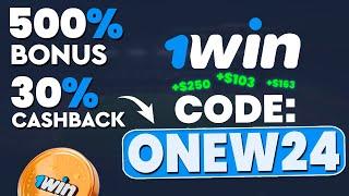 1WIN PROMO CODE - ONEW24 BEST CODE 500% BONUS