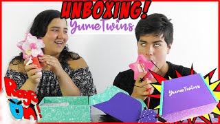 Yume Twins  unboxing video!  Kawaii awesome subscription box  haul