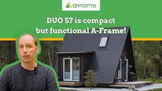 Avrame DUO 57 | Compact & Affordable A-frame House