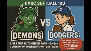HARC 10U Softball 6-20-25 Demons vs. Dodgers