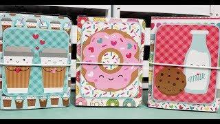 Cream & Sugar doodlebug themed micro travelers notebooks * SOLD OUT *