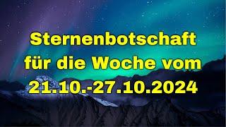 Untergang oder Aufstieg * Die Sterne vom 21.10.- 27.10.2024 * Robby Altwein