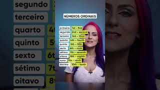 Numero ordinais em inglês [Parte 2]  Teacher Elza