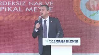 CHP GENEL BAŞKANI ÖZGÜR ÖZEL ANTALYA'DA 18/10/2024