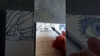 Goku eye drawing #part 2
