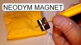 UNBOXING NEODYM MAGNET 15x10MM ROUND
