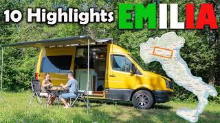 TOP 10 - Highlights Emilia  | Italien mit dem Camper  | Tipps & Empfehlungen